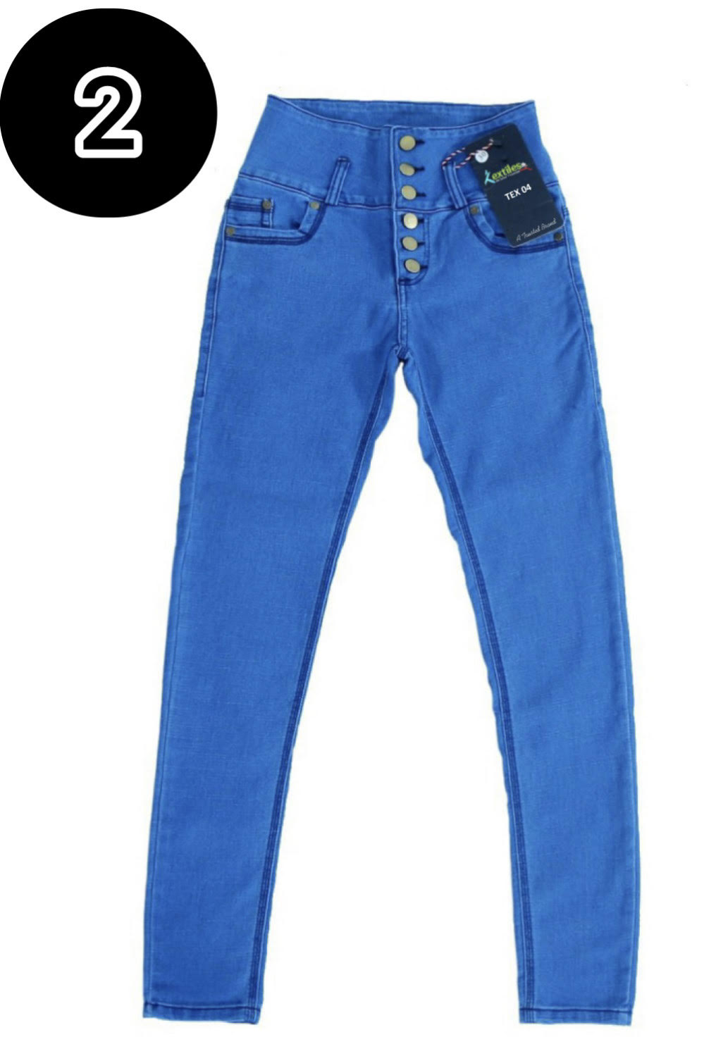 Ladies High Waist Denims
